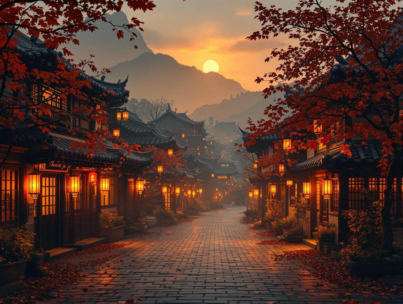 Al漫剧大全品牌故事 Al漫剧大全品牌故事 - 温暖的小镇乡村景象